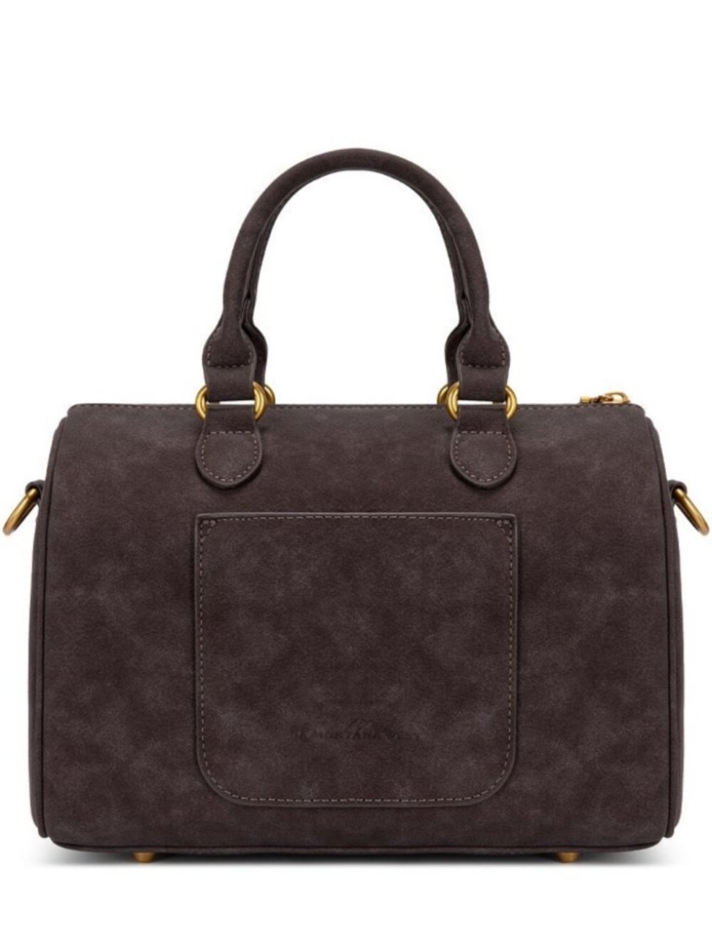 Montana West Western Horse Charm Satchel Crossbody Bag - Coffee - Picture 3 of 6